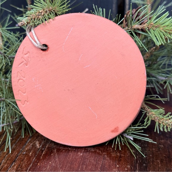 Redware Spring Or Summer Ornament Set - Picture 3 of 12